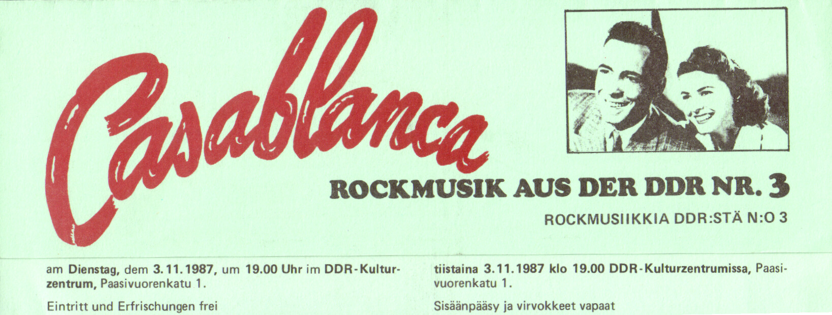 Einladung zur 3. KuZ-Veranstaltung Rockmusik aus der DDR