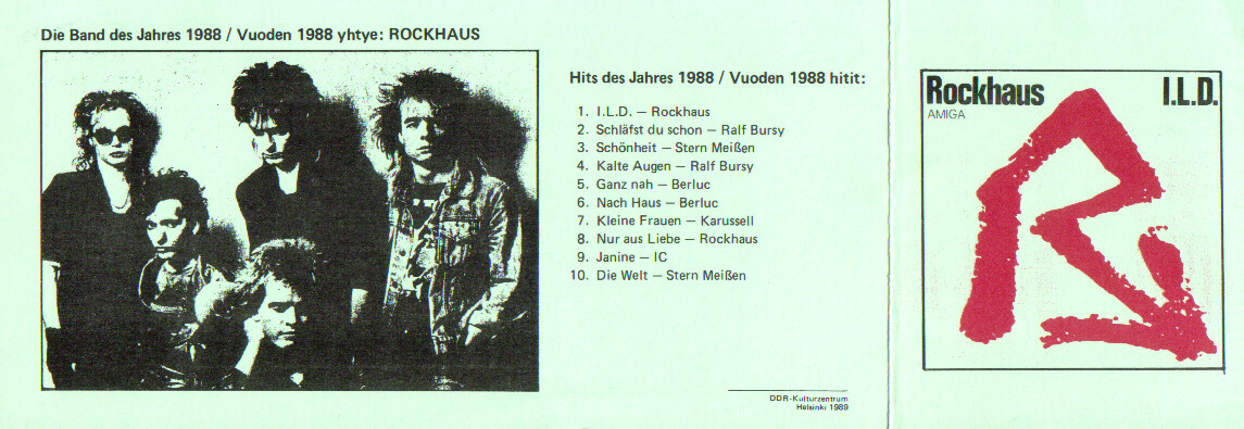 Rckseite der Einladung zur Veranstaltung Rockmusik aus der DDR Nr. 8